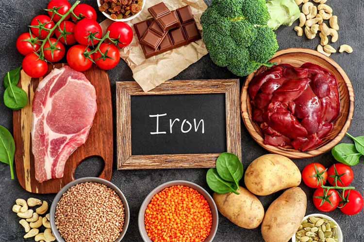 منابع غذایی آهن